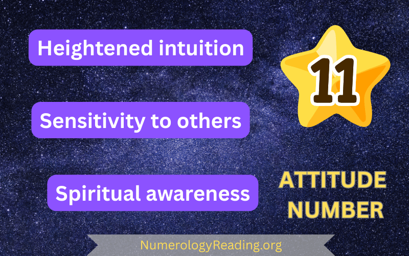 Attitude Number 11 – Heightened Intuition, Sensitivity to Others, and Spiritual Awareness