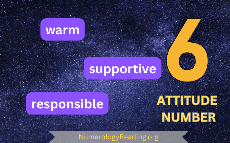 Attitude Number 6 – Warm, Supportive, and Responsible
