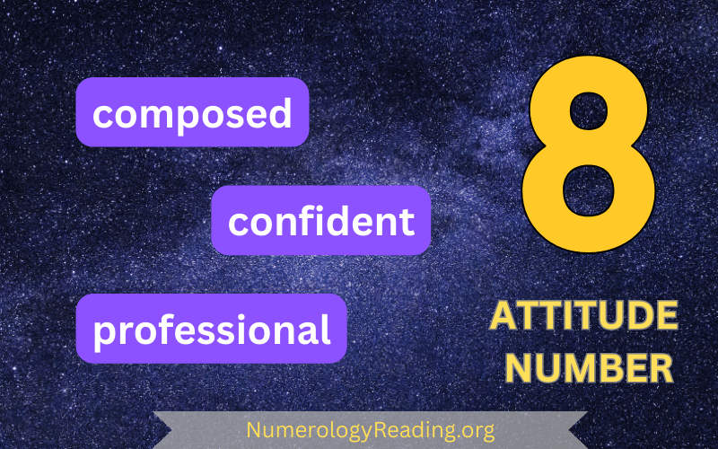Attitude Number 8 – Composed, Confident, and Professional
