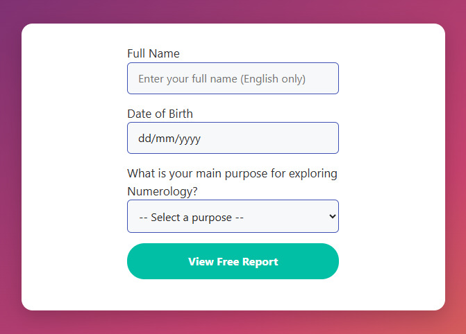 Use the Free Numerology Calculator on NumerologyReading.org
