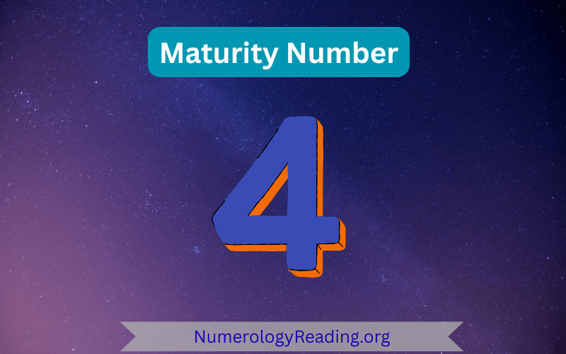 Maturity Number 4 – Stability, Discipline, and Practicality