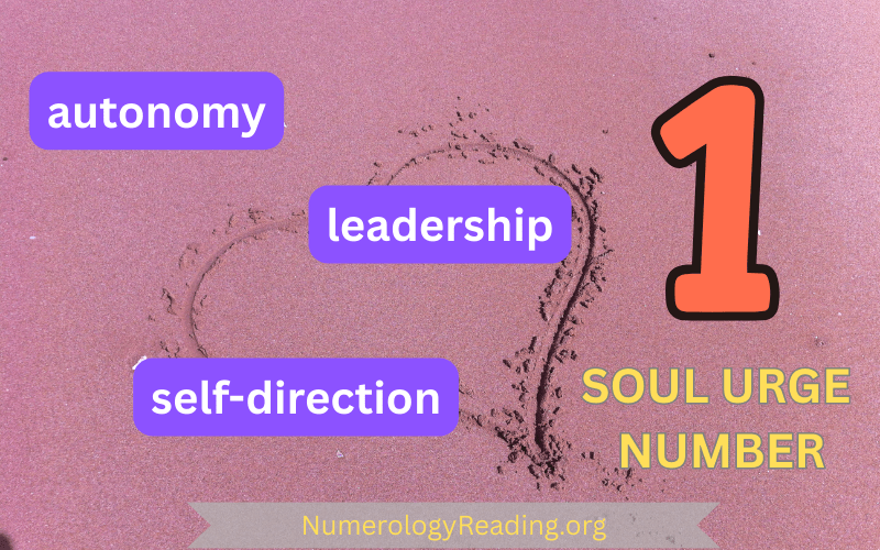 Soul Urge Number 1 – Autonomy, Leadership, and Self-direction