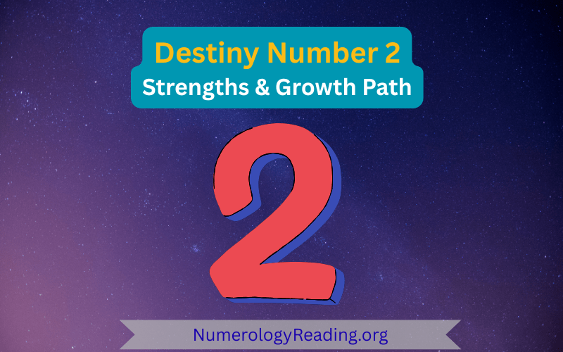 Destiny Number 2 hero image symbolizing balance, diplomacy, and cooperation in numerology.